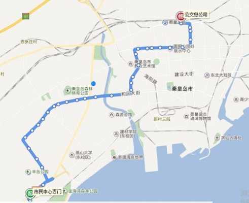 秦皇岛公交27线路查询（秦皇岛公交线路查询704路）