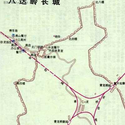 秦皇岛长城地图全图（长城线路地图全图高清）