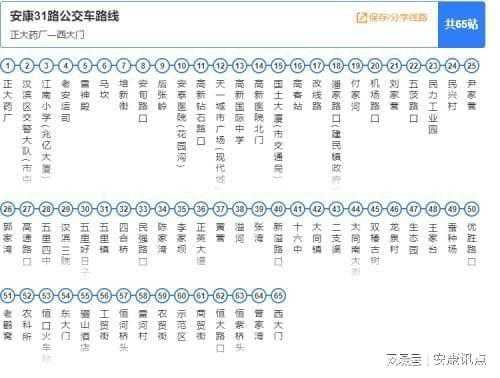 31路秦皇岛（秦皇岛31路公交车路线）