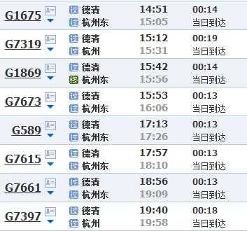 1218次列车经过哪些车站？德清到南昌西高铁