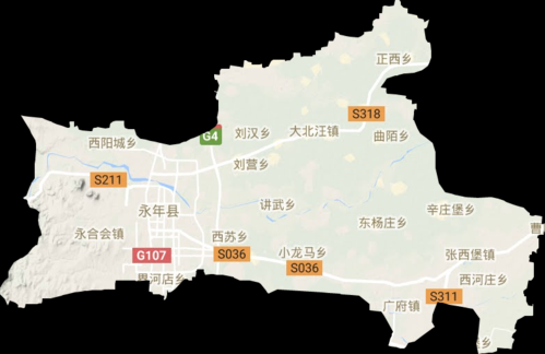 邯郸永年区地图概况（邯郸永年区地图概况图片）