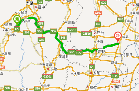 最新邯郸到平遥路线（最新邯郸到平遥路线图）