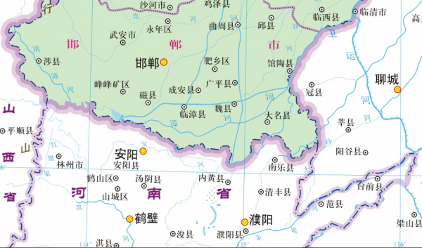 邯郸临漳城区地图（邯郸临漳城区地图全图）